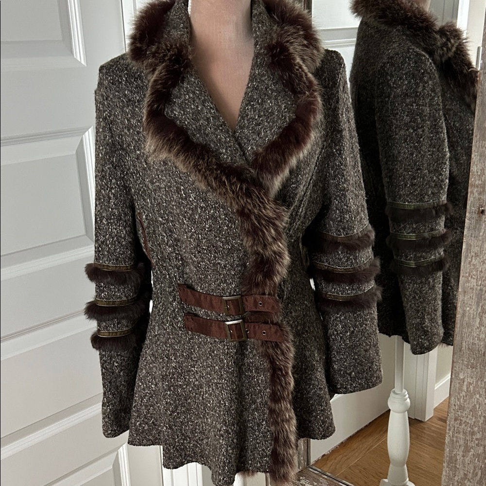 Vintage Felicity Sweater Coat